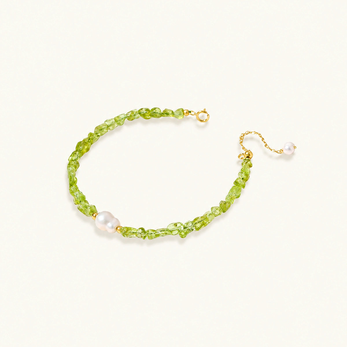 Peridot Dreams Bracelet by AlbaLuxe AlbaLuxe