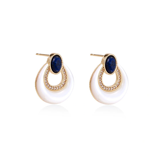 Celestial Teardrop Earrings by AlbaLuxe