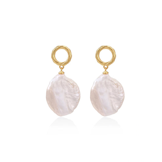 Pearl Glow Drop Earrings by AlbaLuxe AlbaLuxe