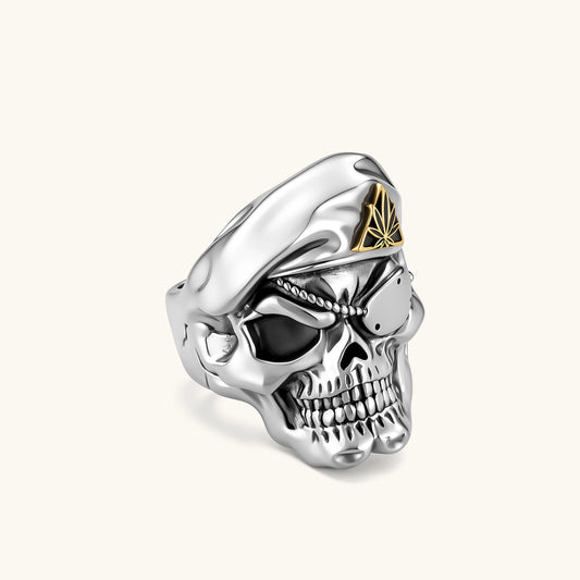 Soldier Skull Ring by AlbaLuxe AlbaLuxe