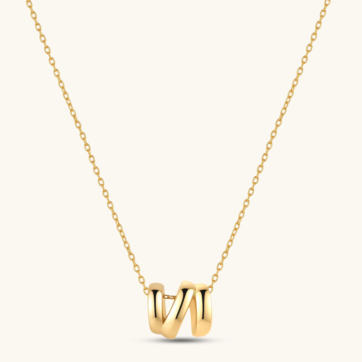 Initial N Necklace by AlbaLuxe AlbaLuxe