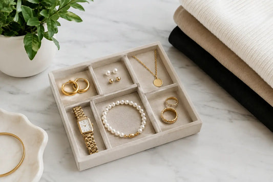 An Everyday Jewelry Capsule Wardrobe Guide