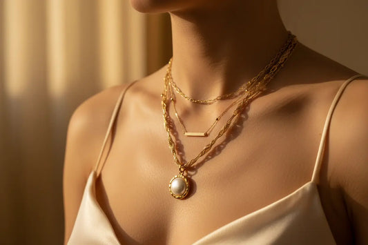 How to Layer Necklaces Like an Editor