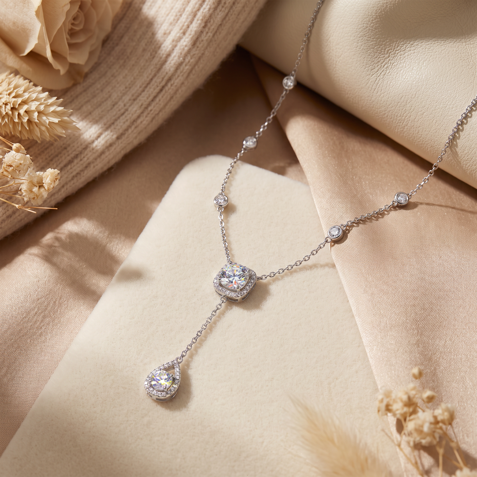 Celestial Balance Necklace by AlbaLuxe AlbaLuxe