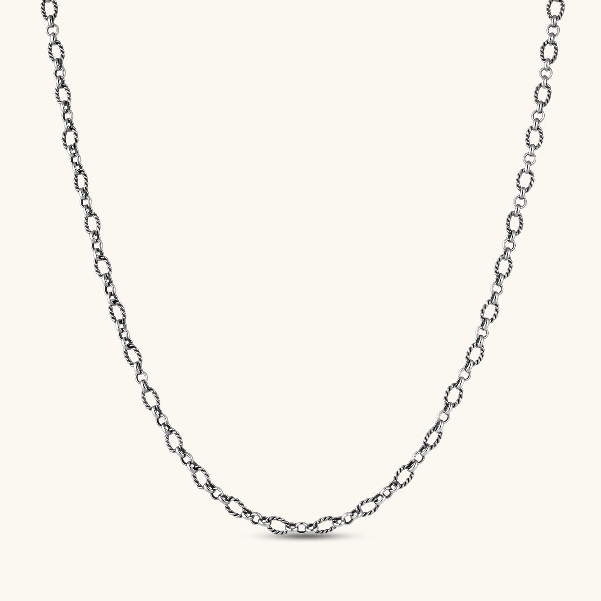 Twisted Link Chain by AlbaLuxe AlbaLuxe