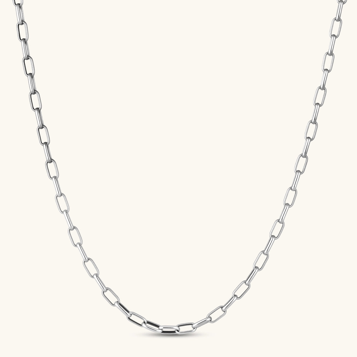 Paperclip Chain Necklace by AlbaLuxe AlbaLuxe
