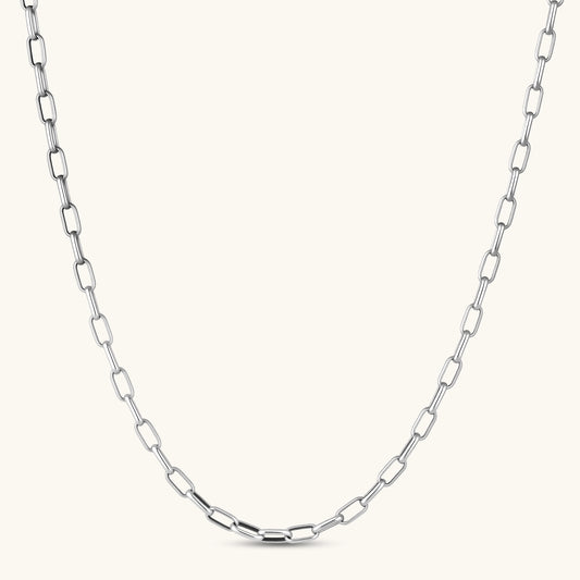 Paperclip Chain Necklace by AlbaLuxe AlbaLuxe