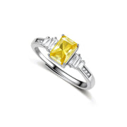 Sunset Sovereign Moissanite Ring by AlbaLuxe AlbaLuxe
