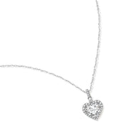 Heart of Light Moissanite Necklace by AlbaLuxe AlbaLuxe