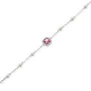 Blush Dreams Moissanite Bracelet by AlbaLuxe AlbaLuxe
