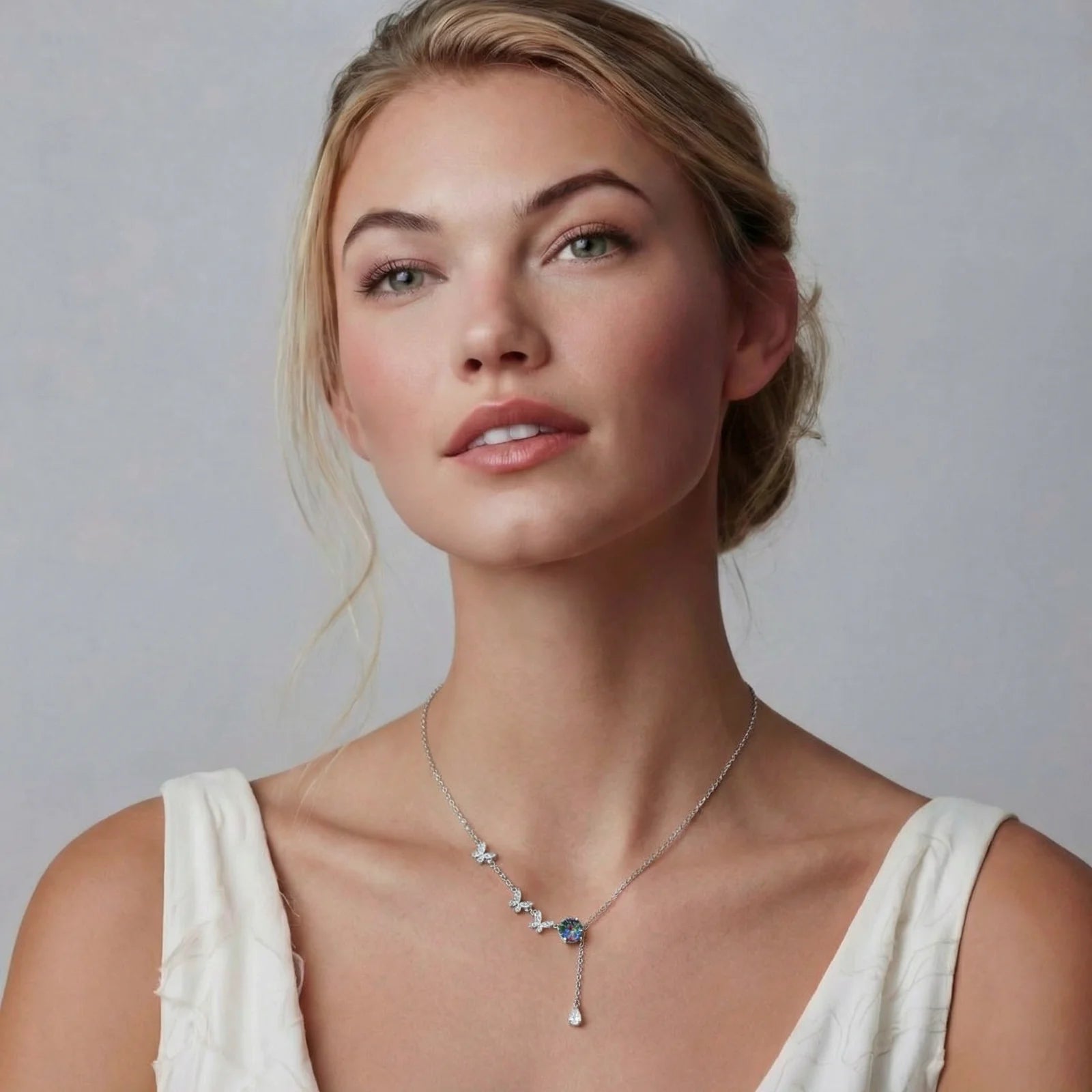 Butterfly Dreams Moissanite Necklace by AlbaLuxe AlbaLuxe