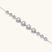 Heart Symphony Moissanite Set by AlbaLuxe AlbaLuxe