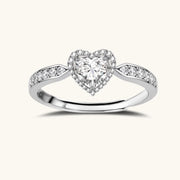 Heart Symphony Moissanite Set by AlbaLuxe AlbaLuxe