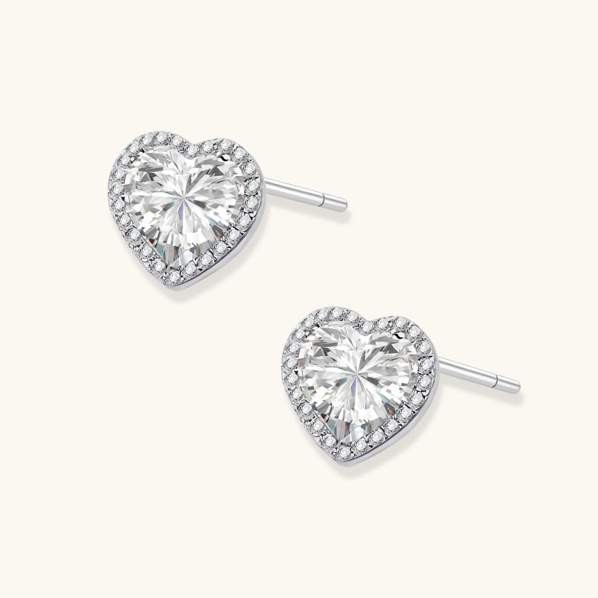 Heart Symphony Moissanite Set by AlbaLuxe AlbaLuxe
