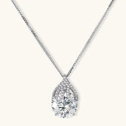 Teardrop Brilliance Moissanite Necklace by AlbaLuxe AlbaLuxe