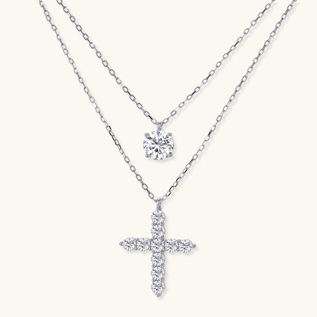 Faith & Light Layered Set by AlbaLuxe AlbaLuxe