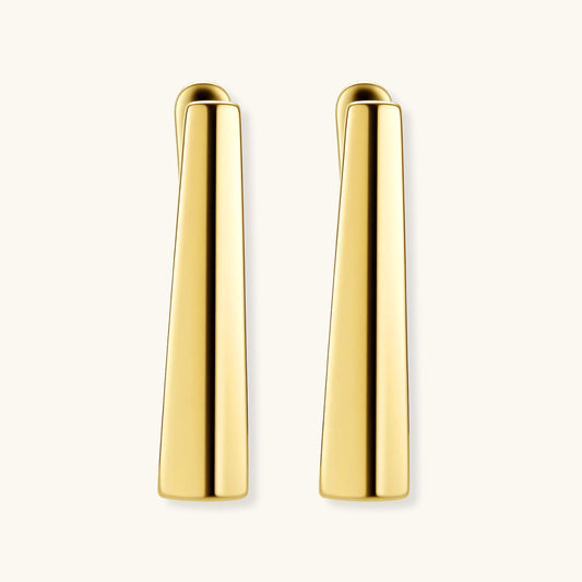 Golden Hour Huggie Earrings by AlbaLuxe AlbaLuxe