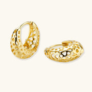 Honeycomb Dream Hoops by AlbaLuxe AlbaLuxe