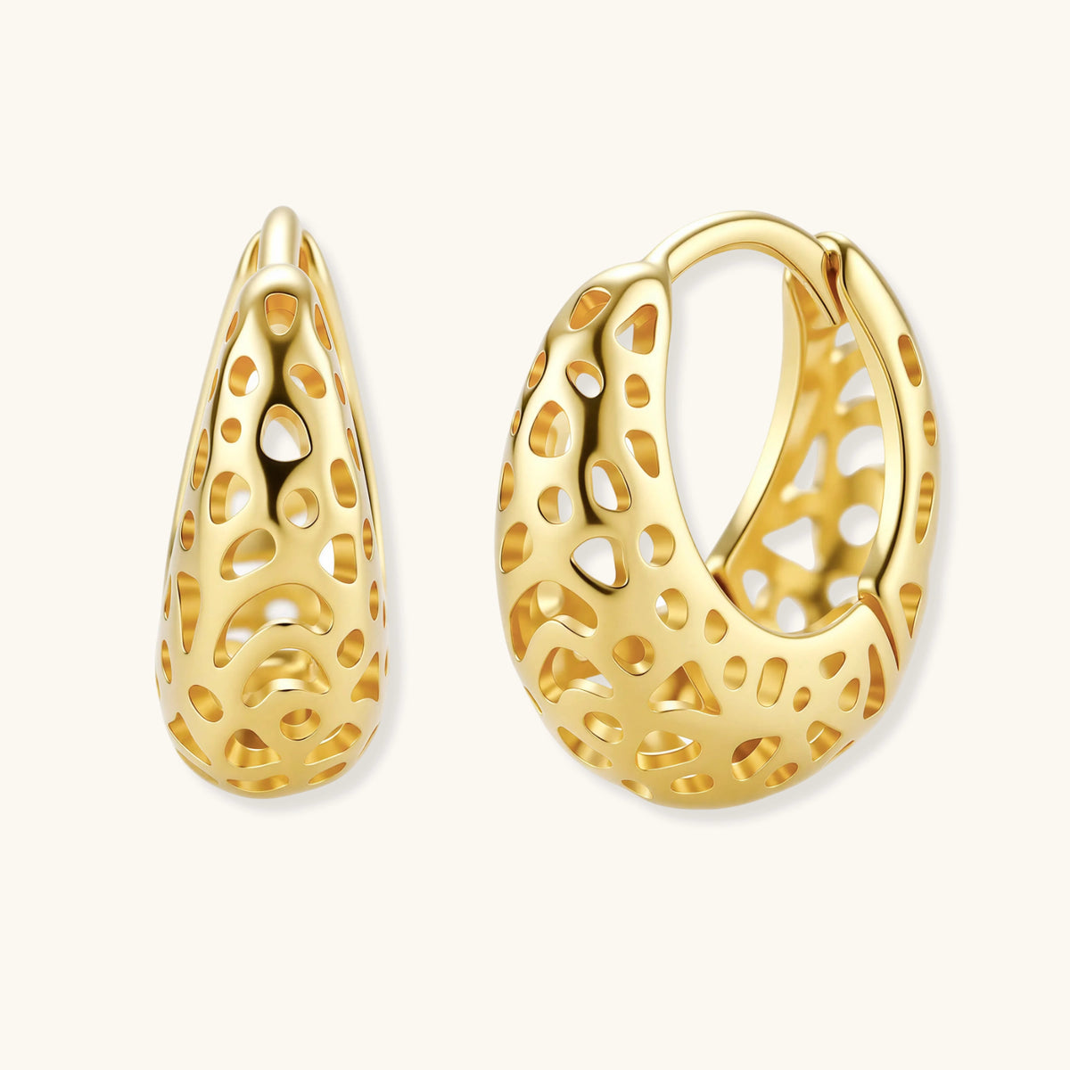 Honeycomb Dream Hoops by AlbaLuxe AlbaLuxe