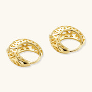 Honeycomb Dream Hoops by AlbaLuxe AlbaLuxe