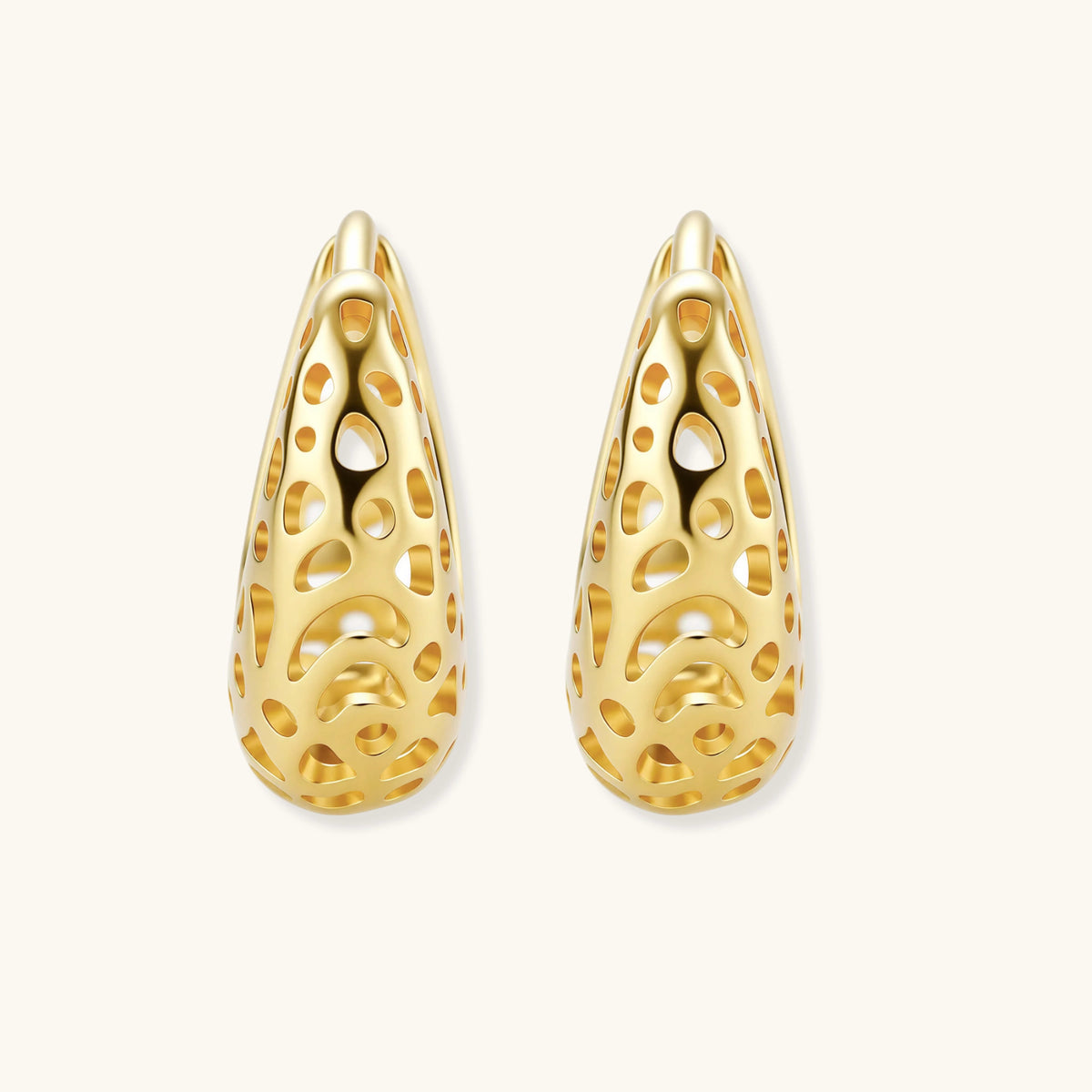 Honeycomb Dream Hoops by AlbaLuxe AlbaLuxe