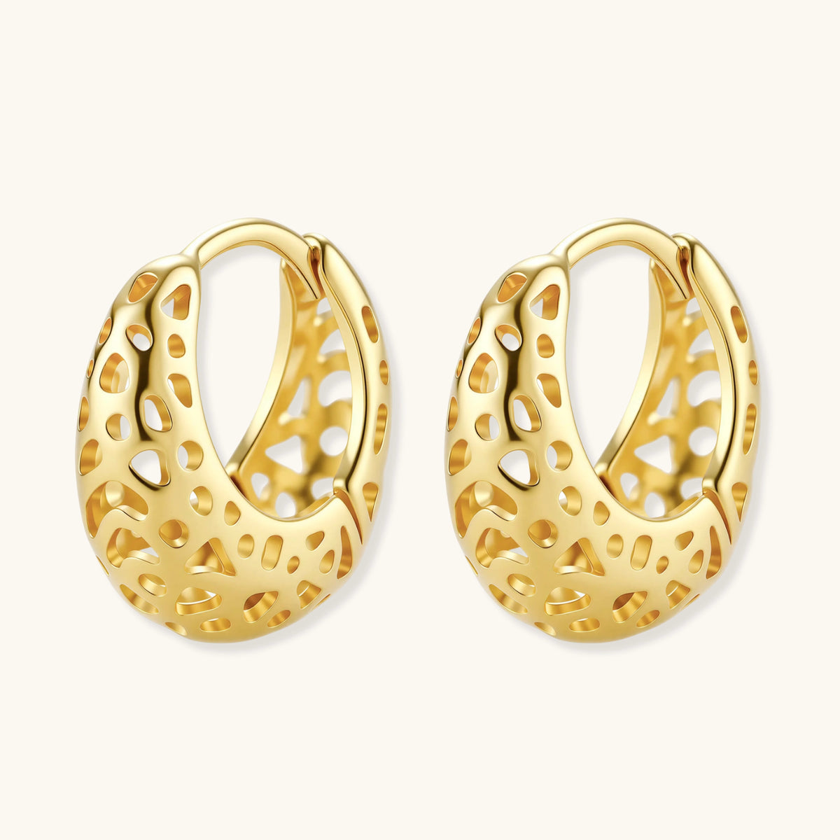Honeycomb Dream Hoops by AlbaLuxe AlbaLuxe