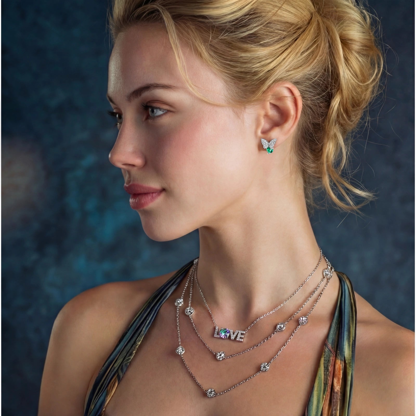 Butterfly Transformation Studs by AlbaLuxe AlbaLuxe