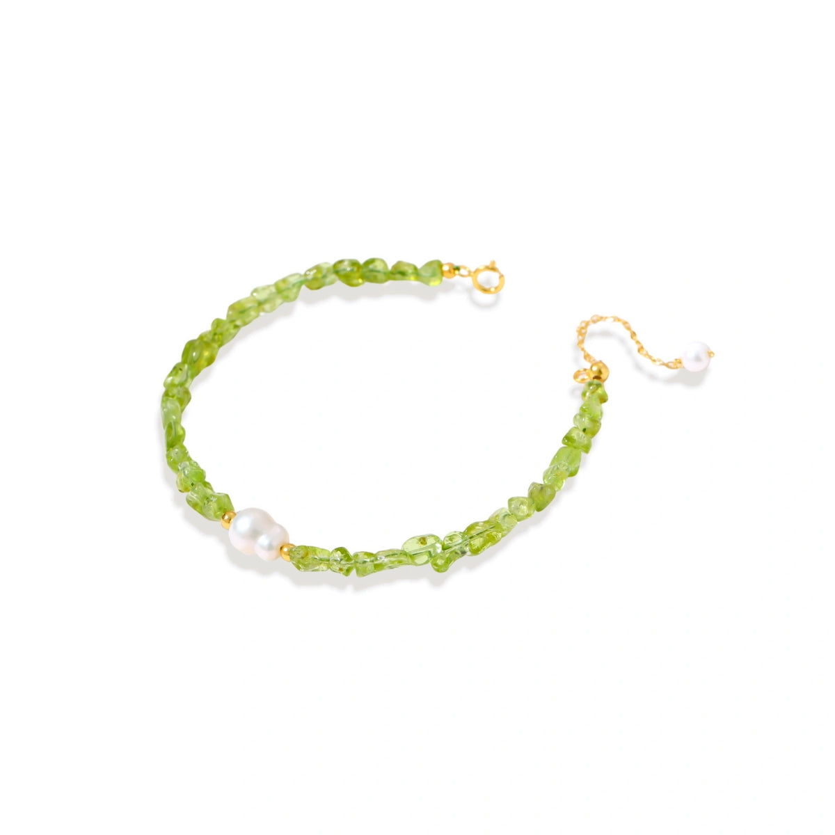 Peridot Dreams Bracelet by AlbaLuxe AlbaLuxe