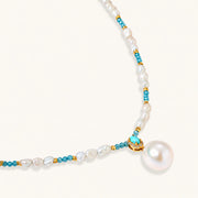 Aqua Bloom Necklace by AlbaLuxe AlbaLuxe