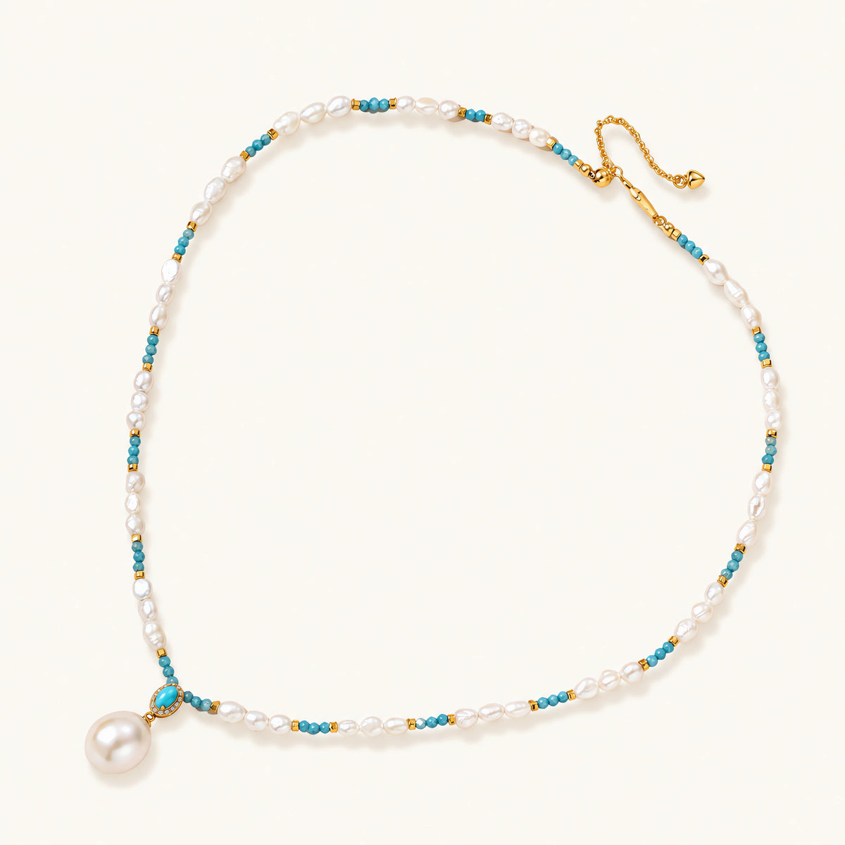Aqua Bloom Necklace by AlbaLuxe AlbaLuxe