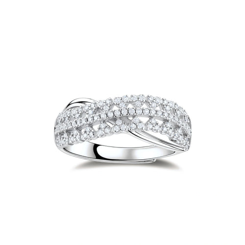 Infinity Crossover Ring by AlbaLuxe AlbaLuxe