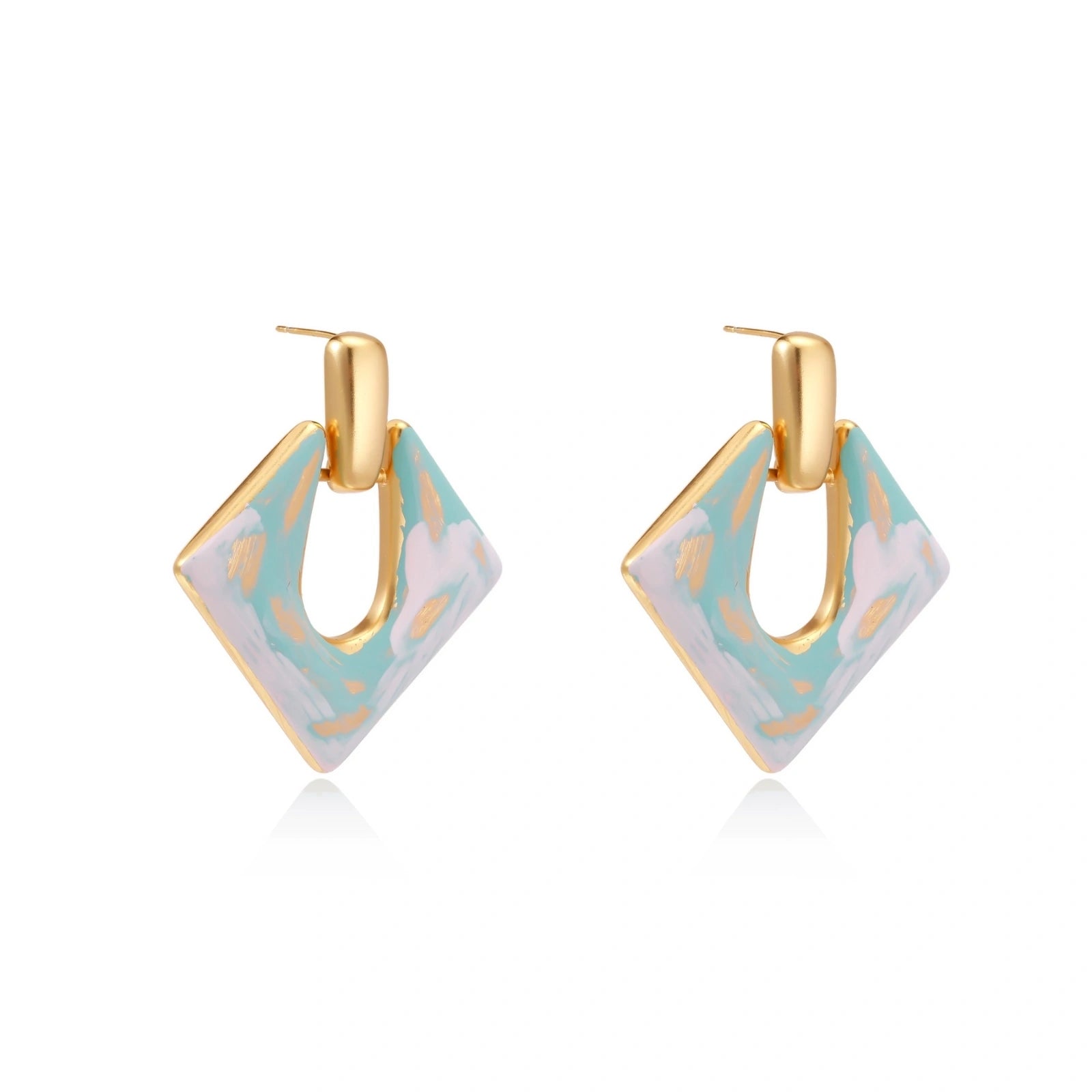 Dream Marble Diamond Drops by AlbaLuxe