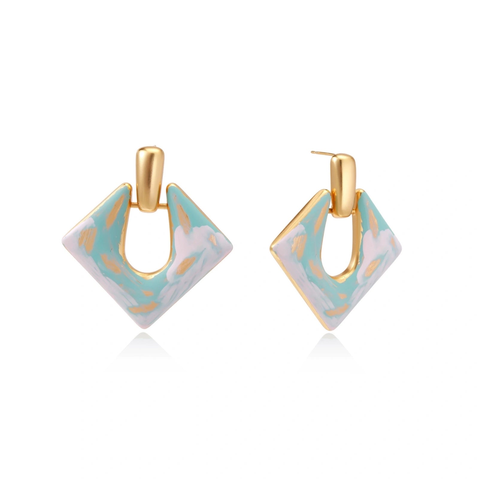 Dream Marble Diamond Drops by AlbaLuxe