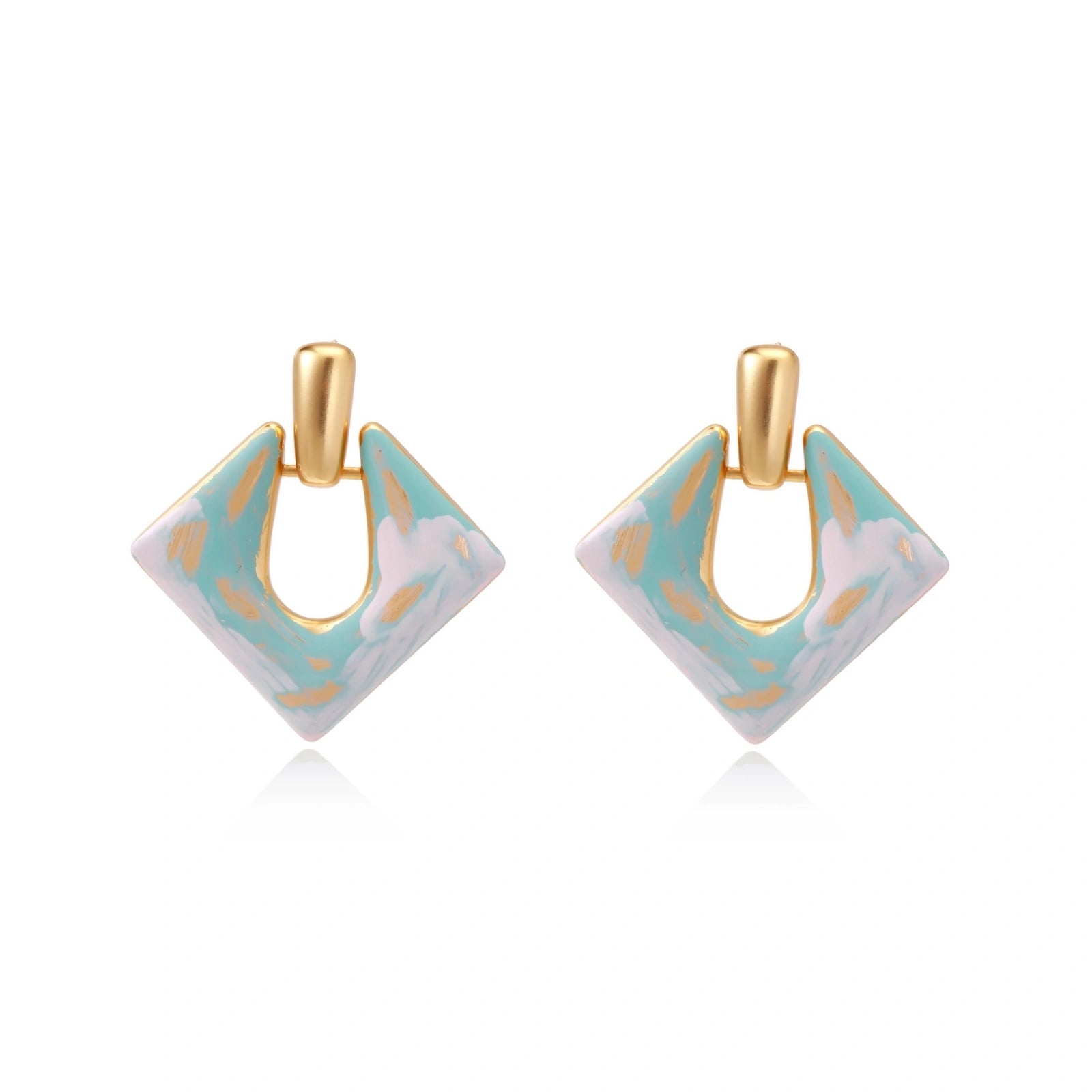 Dream Marble Diamond Drops by AlbaLuxe