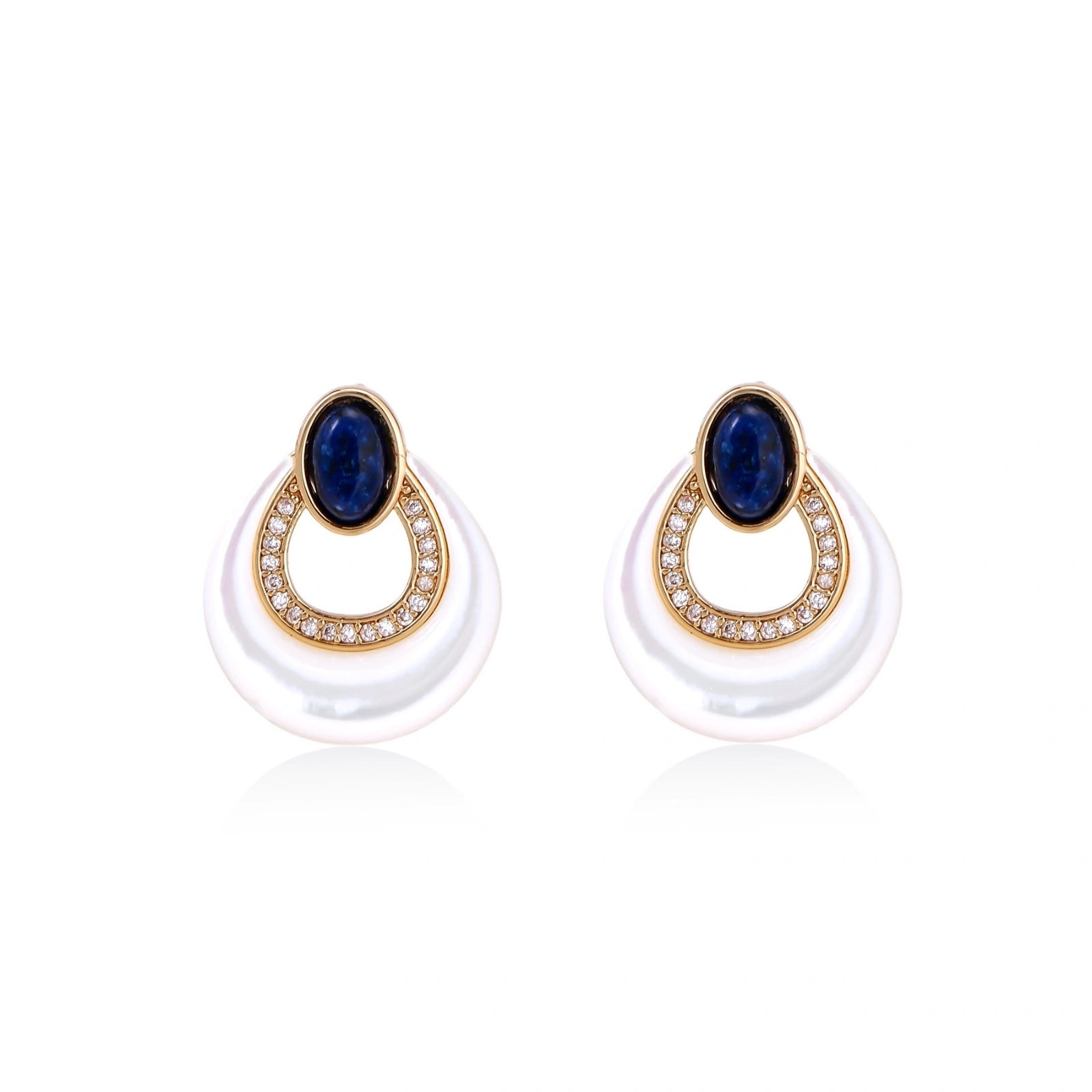 Celestial Teardrop Earrings by AlbaLuxe