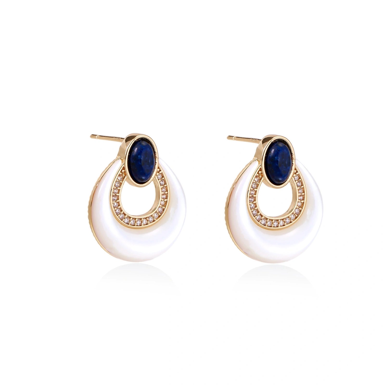 Celestial Teardrop Earrings by AlbaLuxe