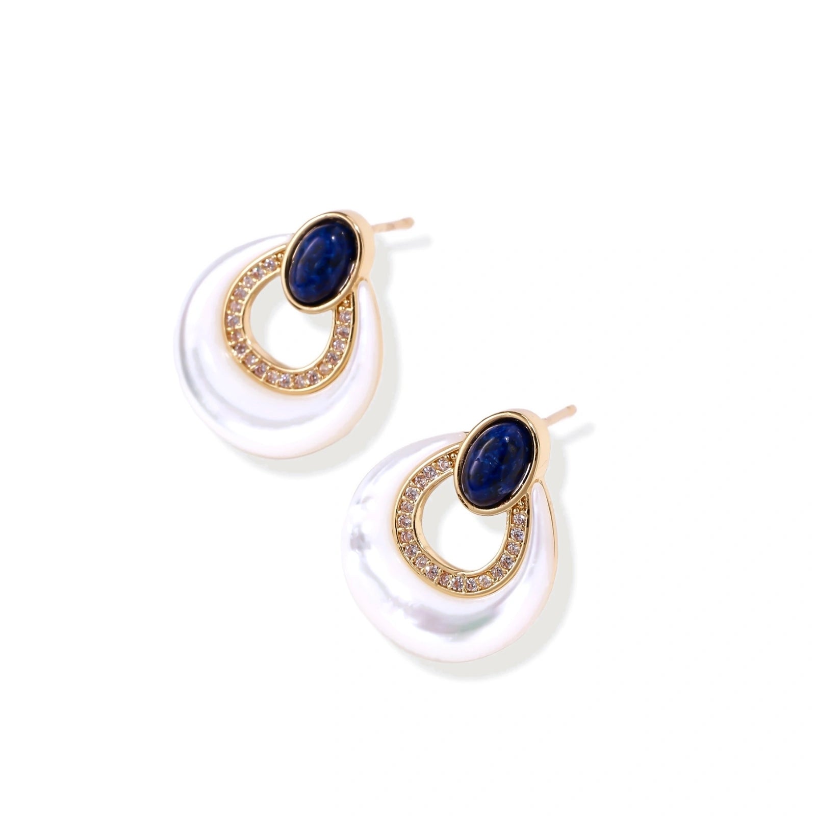 Celestial Teardrop Earrings by AlbaLuxe