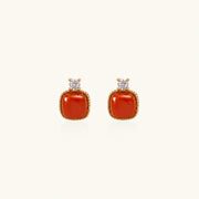 Heritage Agate Studs by AlbaLuxe AlbaLuxe