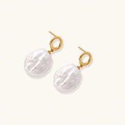 Pearl Glow Drop Earrings by AlbaLuxe AlbaLuxe
