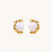 Pearl Embrace Studs by AlbaLuxe AlbaLuxe