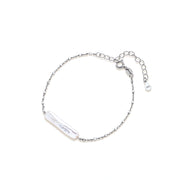 Baroque Pearl Chain Bracelet by AlbaLuxe AlbaLuxe
