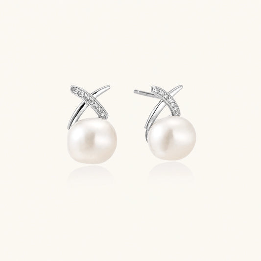 Luminous Pearl Drop Earrings by AlbaLuxe AlbaLuxe