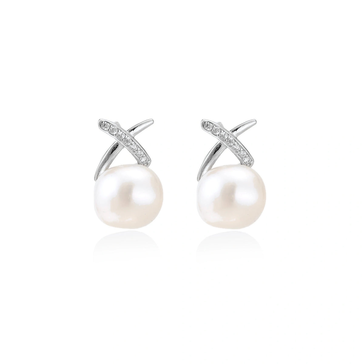 Luminous Pearl Drop Earrings by AlbaLuxe AlbaLuxe