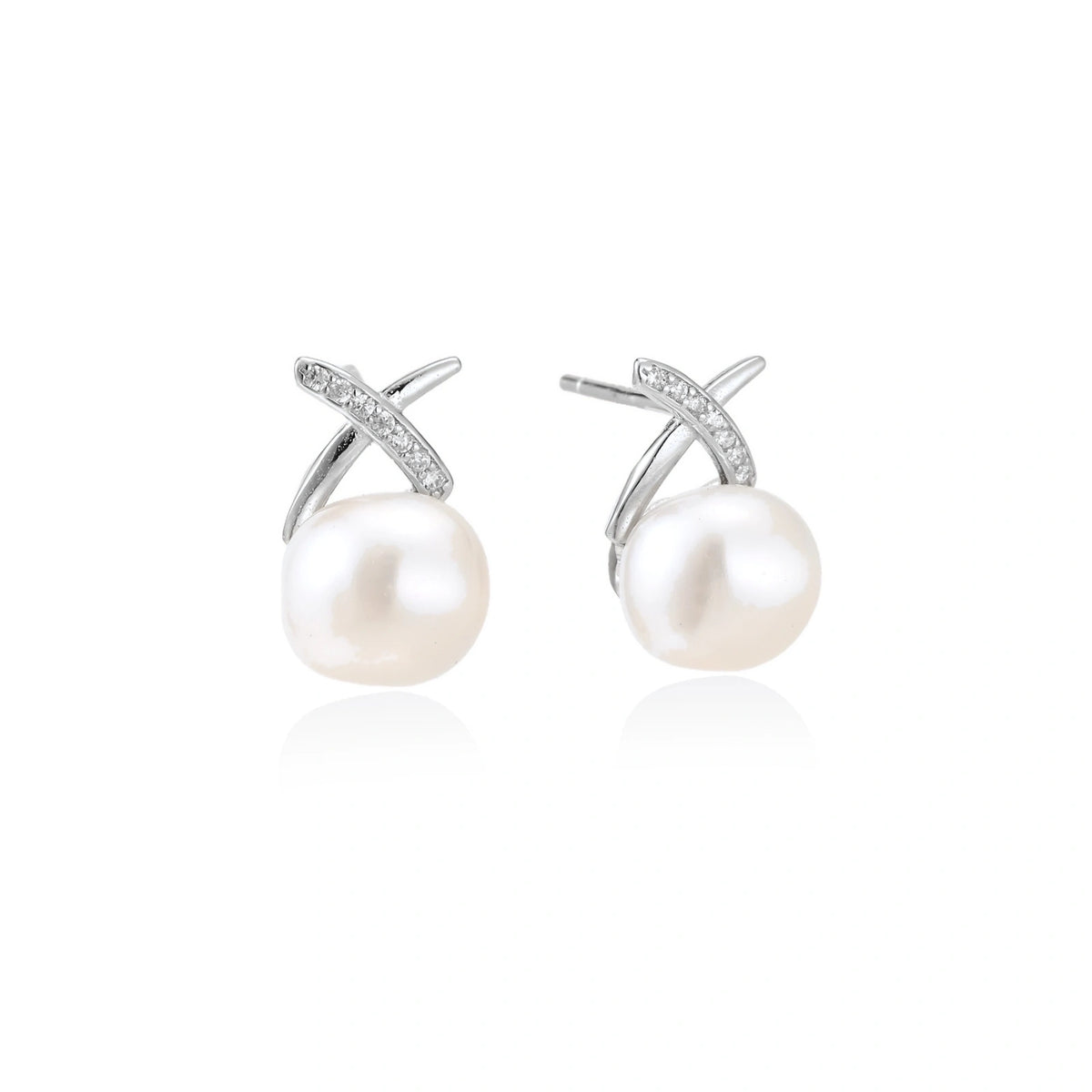 Luminous Pearl Drop Earrings by AlbaLuxe AlbaLuxe