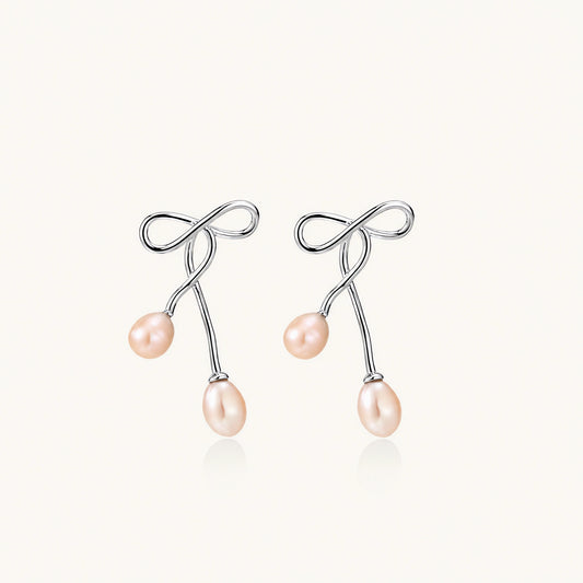 Ethereal Pearl Drop Earrings by AlbaLuxe AlbaLuxe