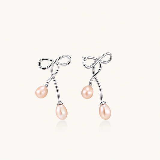 Ethereal Pearl Drop Earrings by AlbaLuxe AlbaLuxe
