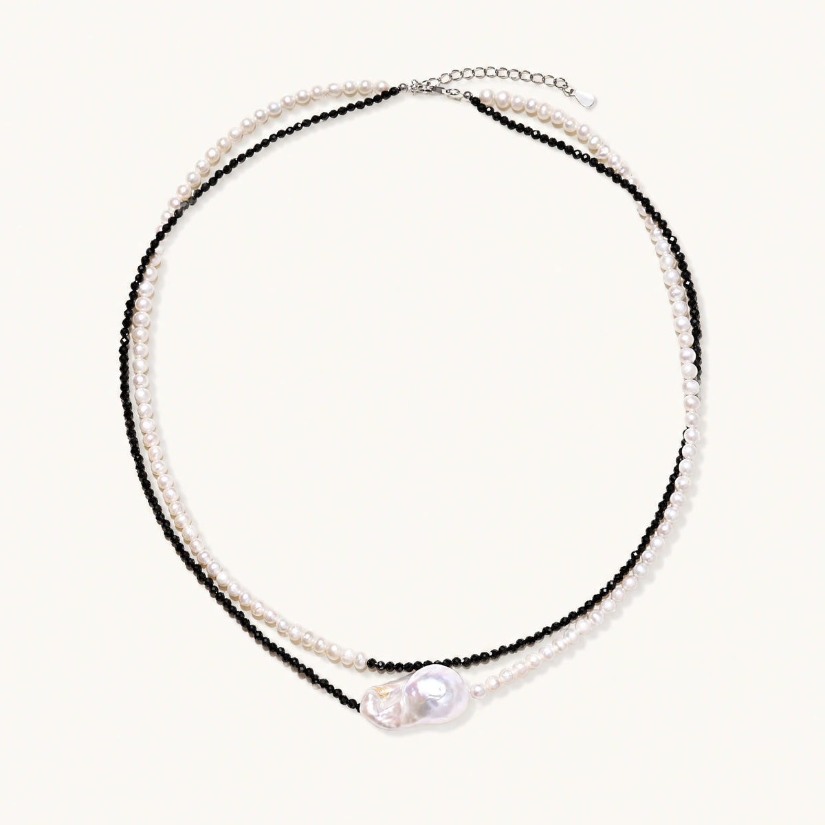 Moonlit Layers Necklace by AlbaLuxe AlbaLuxe