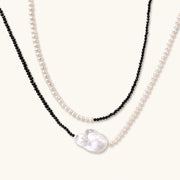 Moonlit Layers Necklace by AlbaLuxe AlbaLuxe