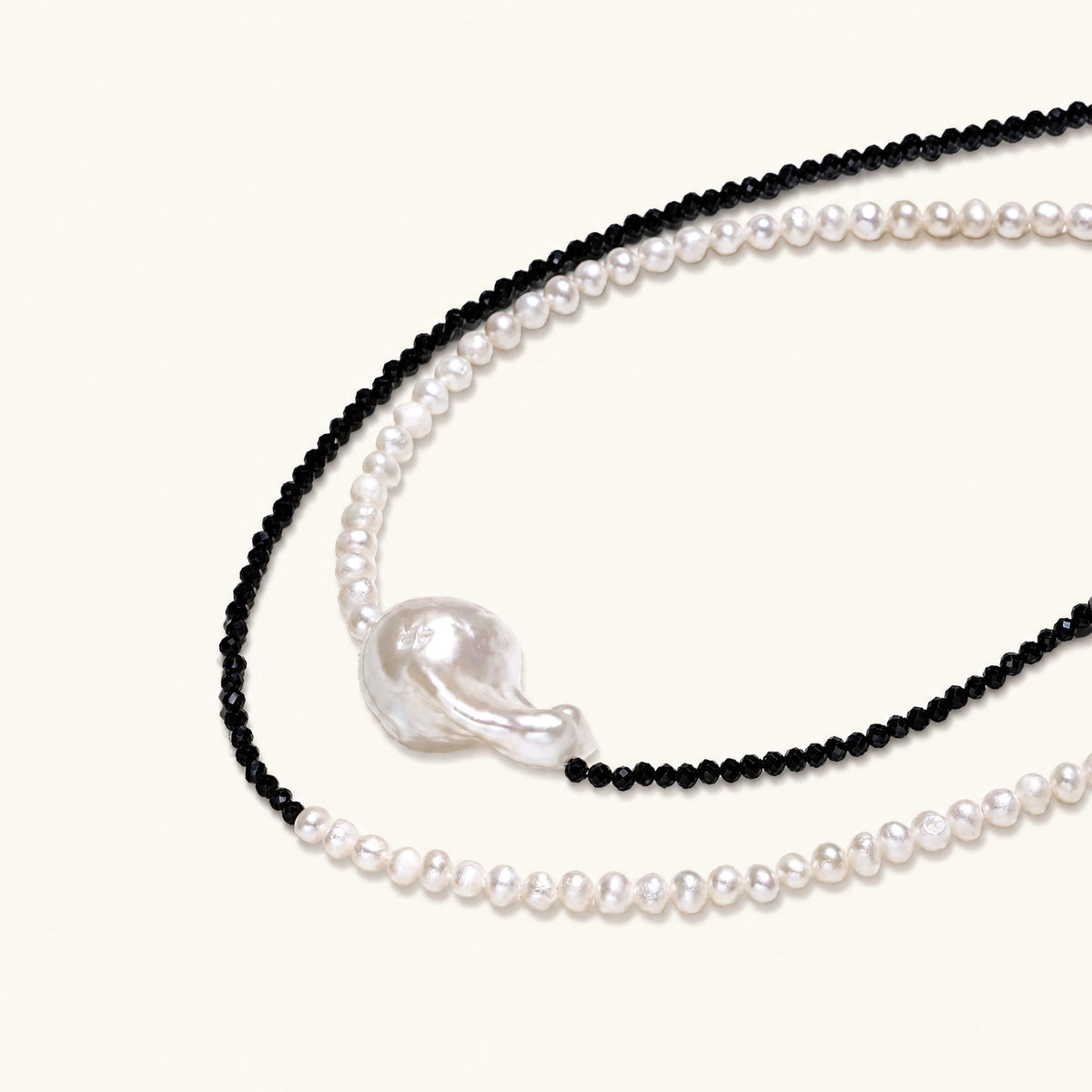 Moonlit Layers Necklace by AlbaLuxe AlbaLuxe