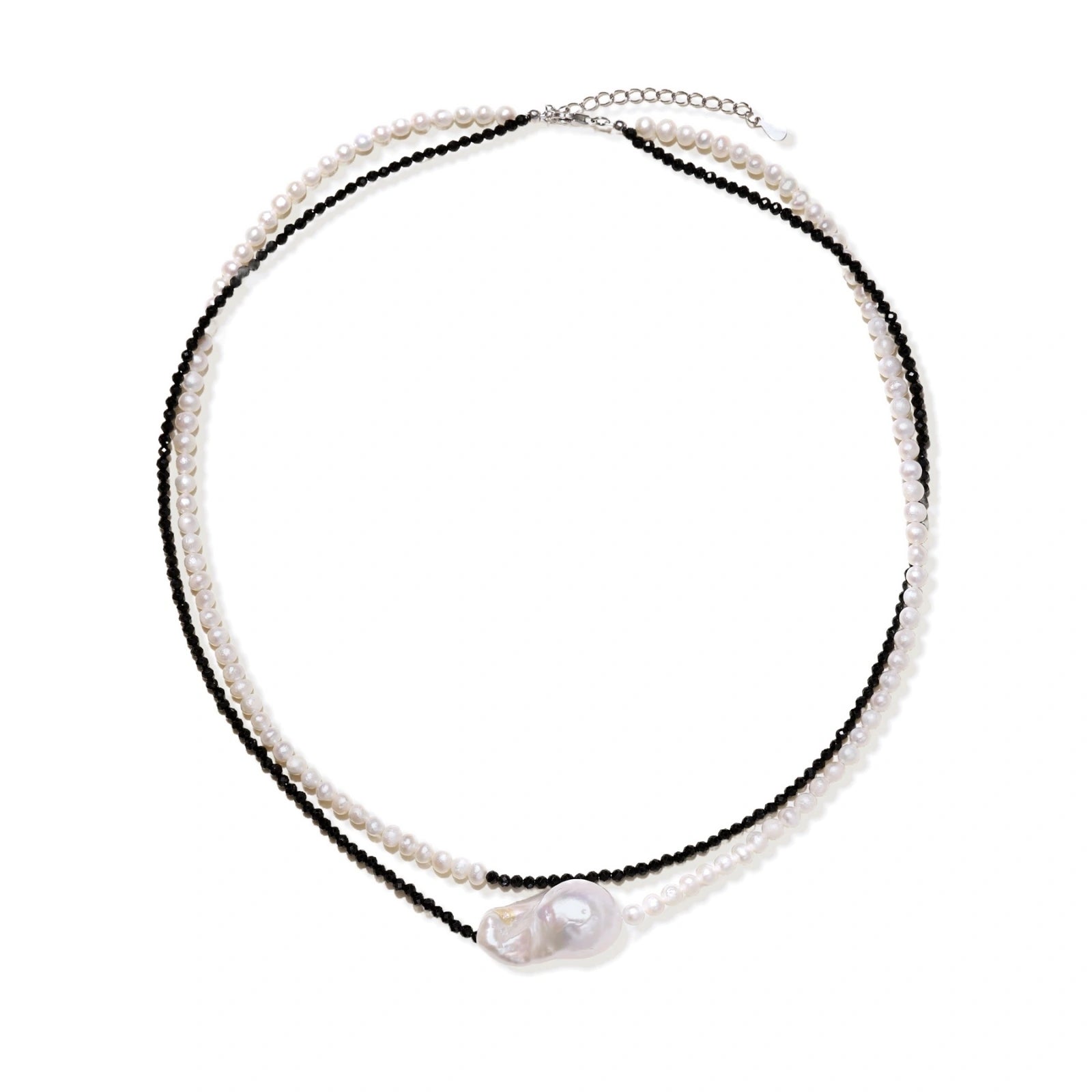 Moonlit Layers Necklace by AlbaLuxe AlbaLuxe